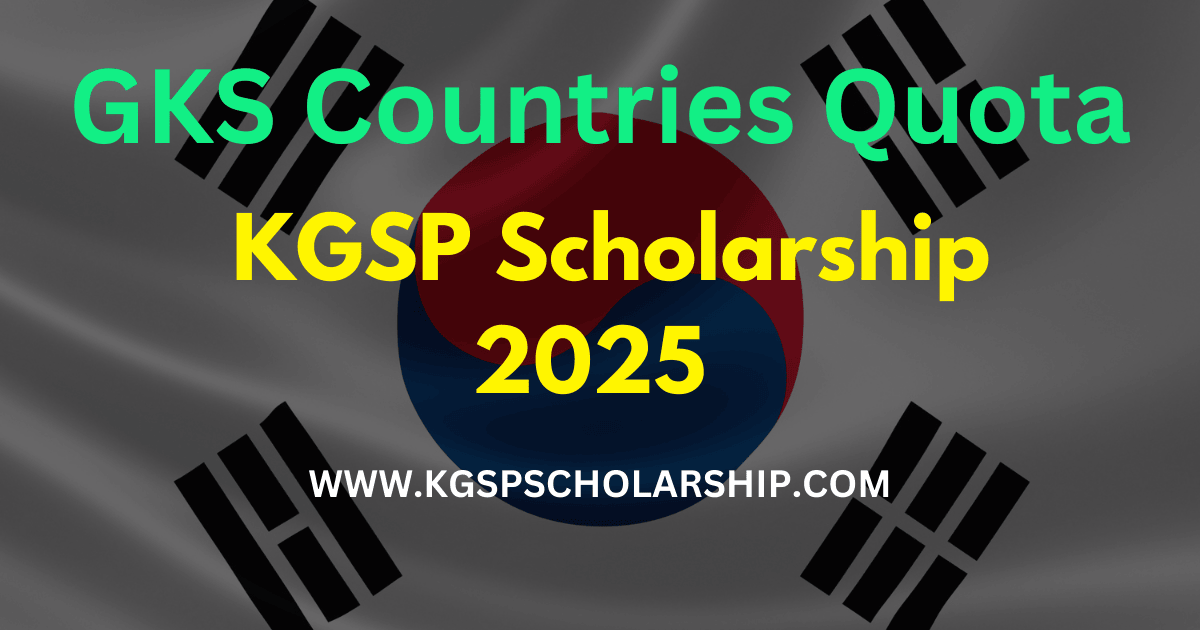 KGSP Scholarship Quota