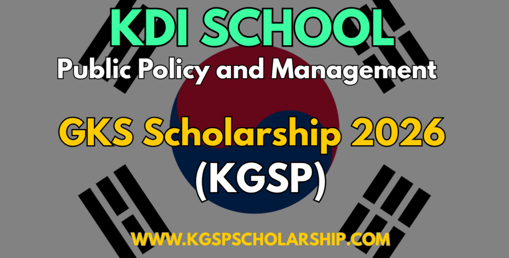 KGSP GKS Scholarship at KDI School
