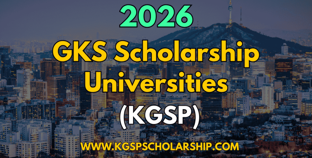 GKS Scholarship Universities 2026