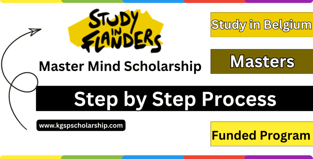 Government of Flanders Master Mind Scholarship