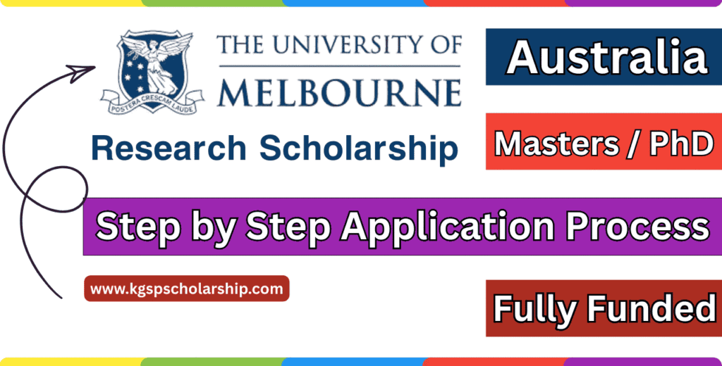Melbourne Research Scholarship