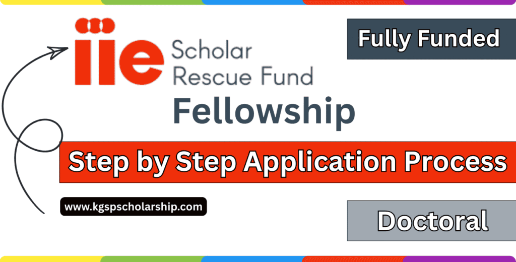 IIE-SRF Fellowship