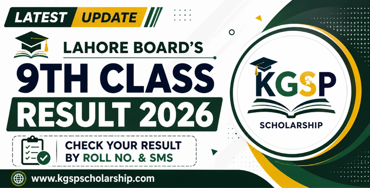 BISE Lahore 9th Class Result 2026 Is Out | Check Online Lahore 9th Class Result by Roll No. & SMS